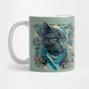 cat artwork Mug